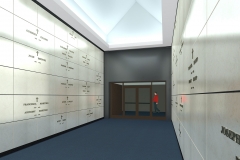 RENDERING - MAUSOLEUM INTERIOR - 2nd Floor